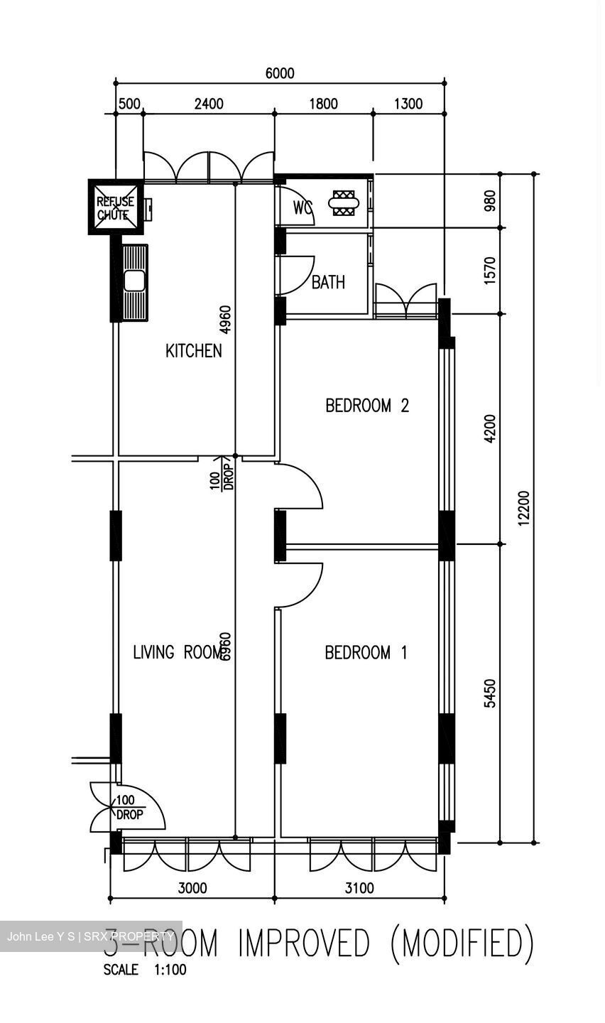 Blk 535 Upper Cross Street (Central Area), HDB 3 Rooms #557229781